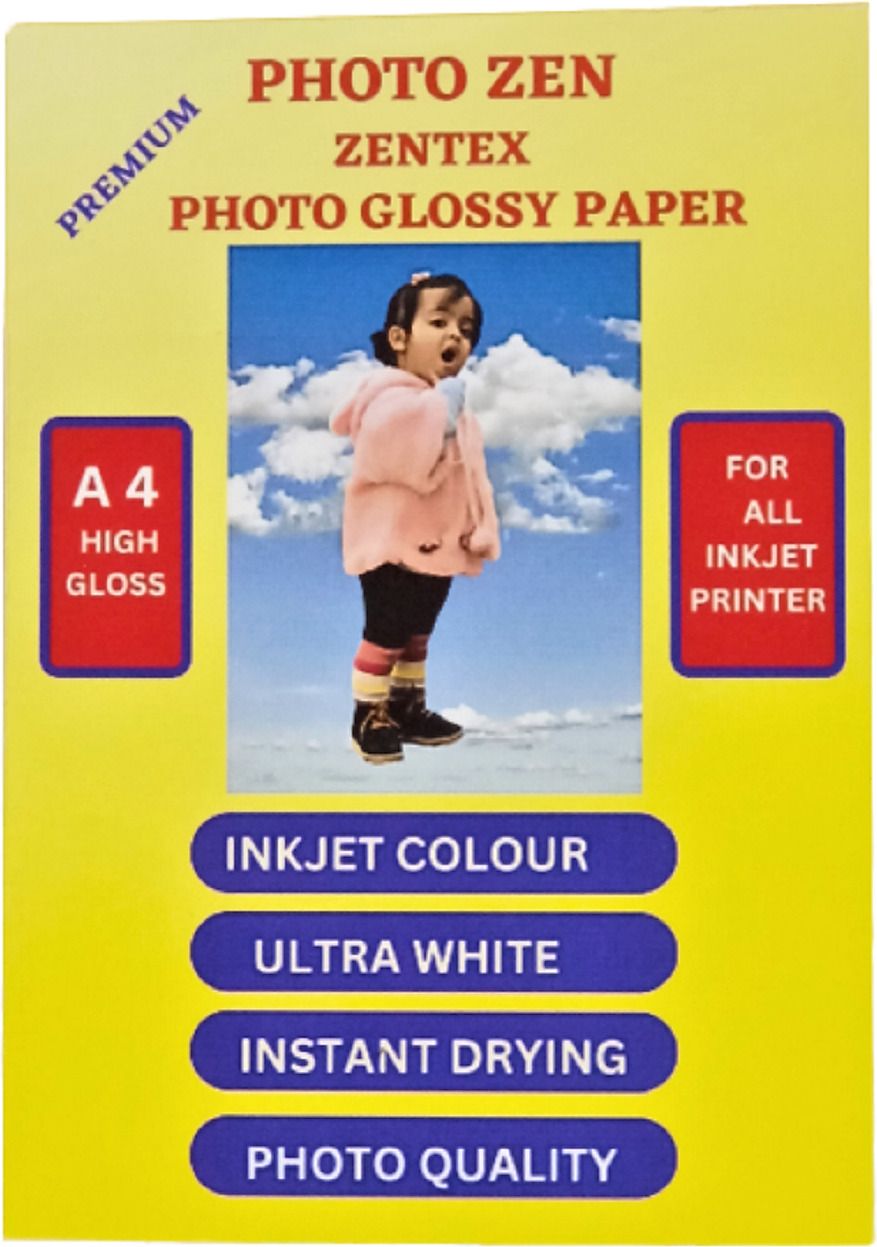 ambika sales agencies INK JET GLOSSY A 4 150 gsm Photo Paper-picture-41