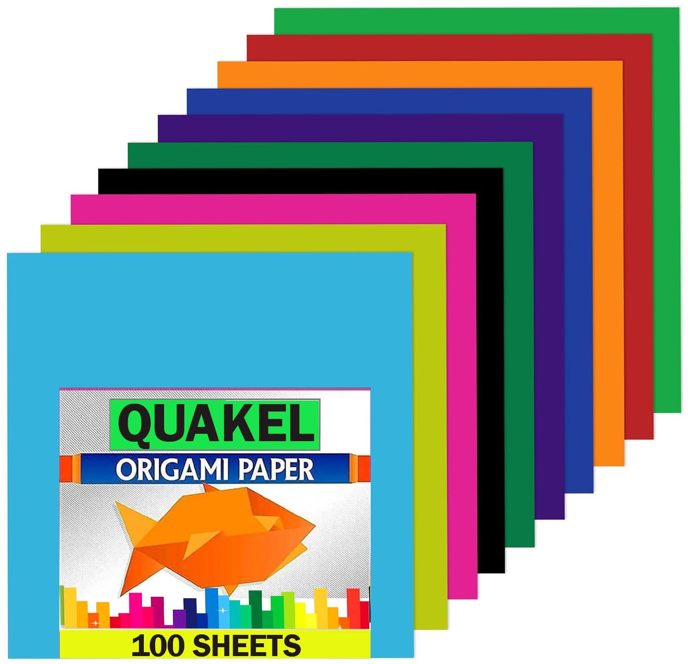 (AK-4) DIY Square Origami Paper (100-Pcs) Double Sides Solid Color (15 x 15cm) Unruled 15x15 80 gsm Origami Paper-image-46