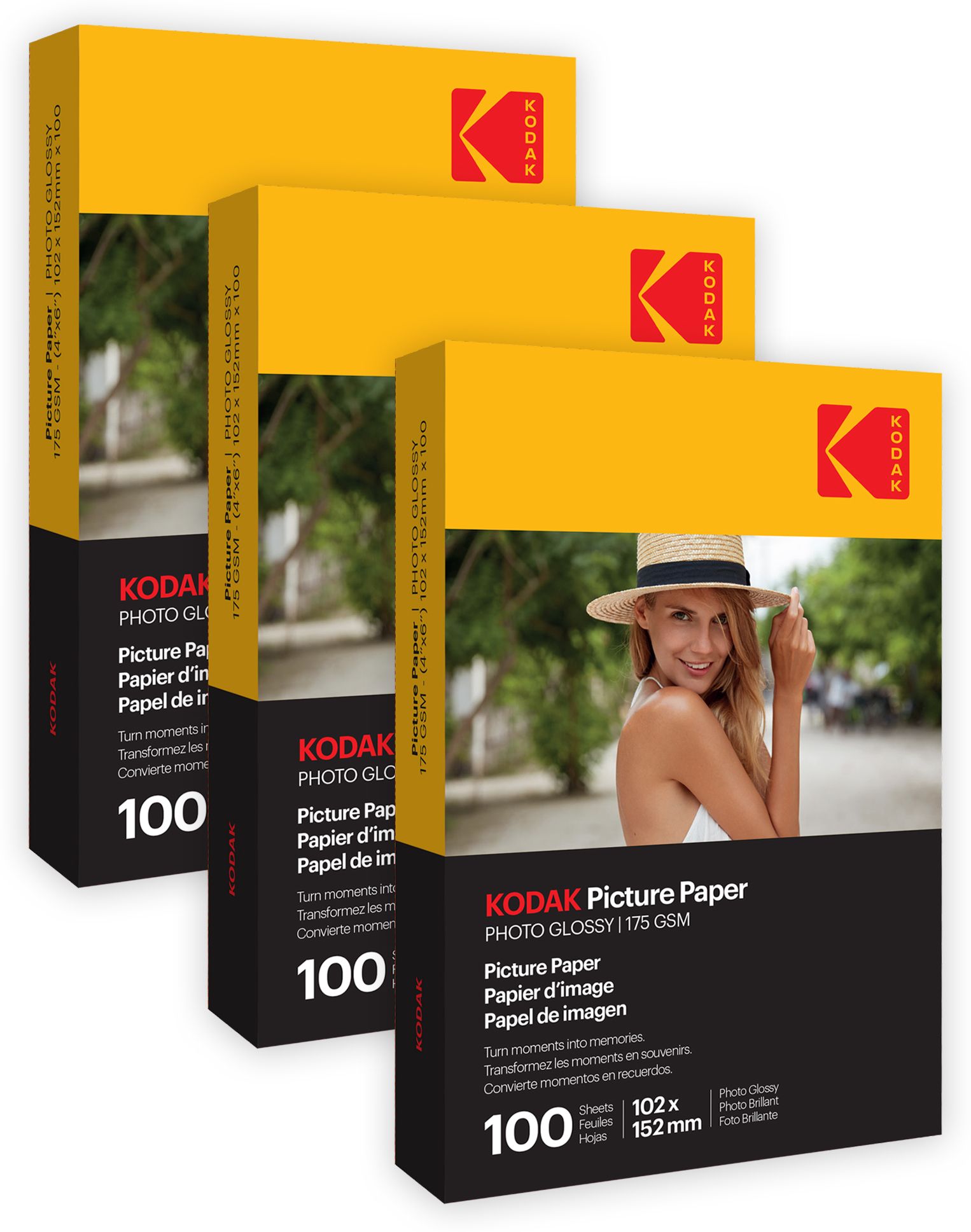 kodak High Glossy Inkjet Photo Paper (102x152mm)300 Sheets Unruled 4x6 175 gsm Photo Paper-picture-32