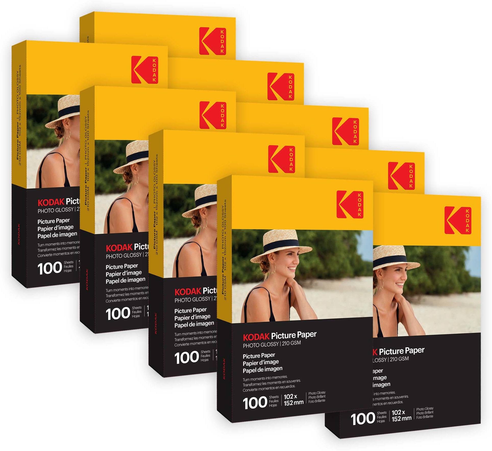 210 GSM 4R 900 Sheets High Glossy Cast Coated Water Resistant Photo Paper unruled 4R (4X6 inch) 210 gsm Photo Paper-image-25