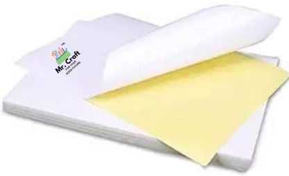 mr craft Adhesive Glossy (PACK OF 30) Sticker A4 120 gsm A4 paper-picture-20