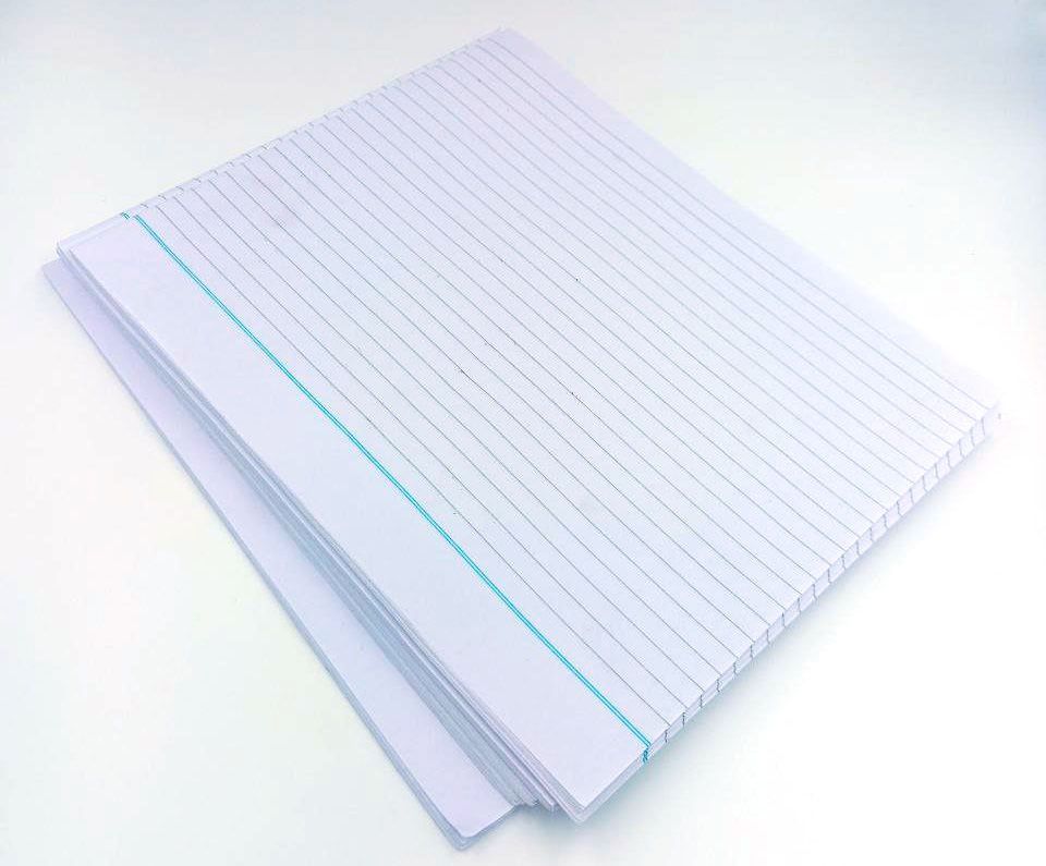 CBSE Board Exam Practice Answer Sheets Pack of 100, Both Side Ruled Ruled A4 58 gsm A4 paper-image-9