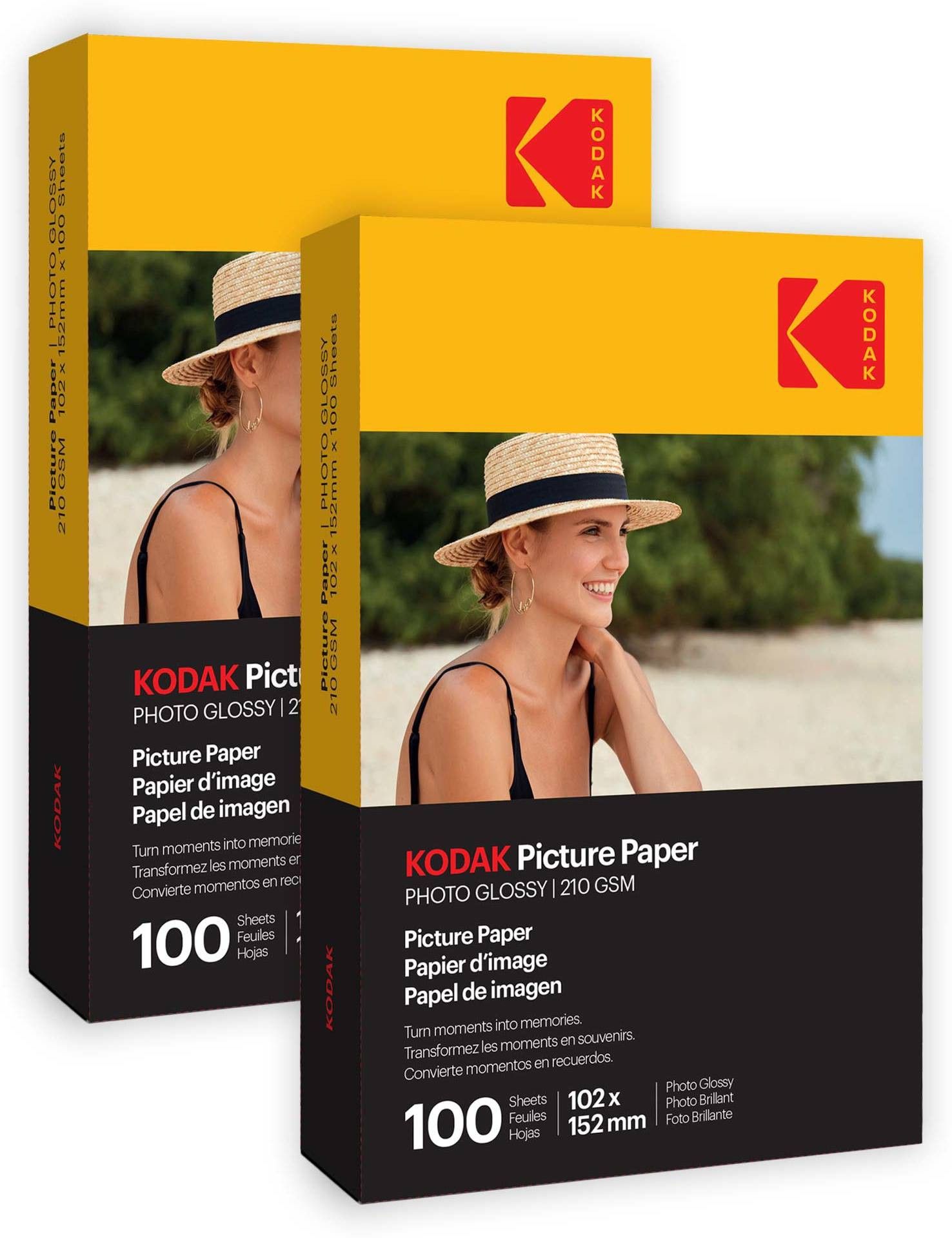 210 GSM 4R 200 Sheets High Glossy Cast Coated Water Resistant Photo Paper unruled 4R (4X6 inch) 210 gsm Photo Paper-image-24