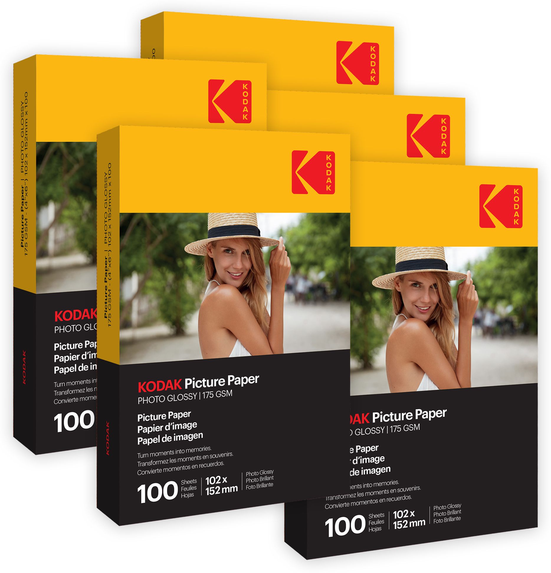 kodak High Glossy InkJet Photo Paper (102x152mm) 500 Sheets Unruled 4x6 175 gsm Photo Paper-picture-30