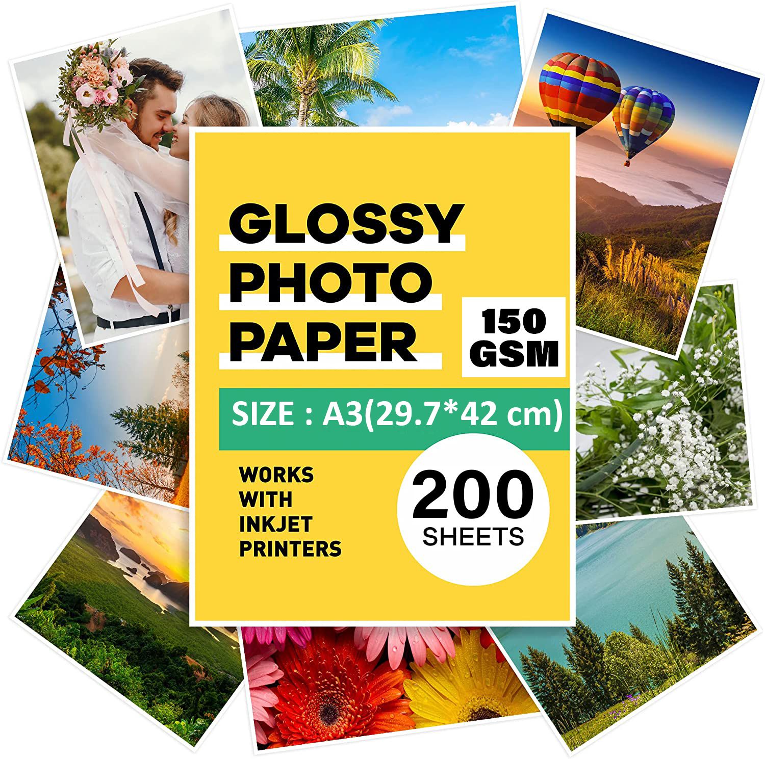 Super Glossy Unruled A3 150 gsm Photo Paper-image-48