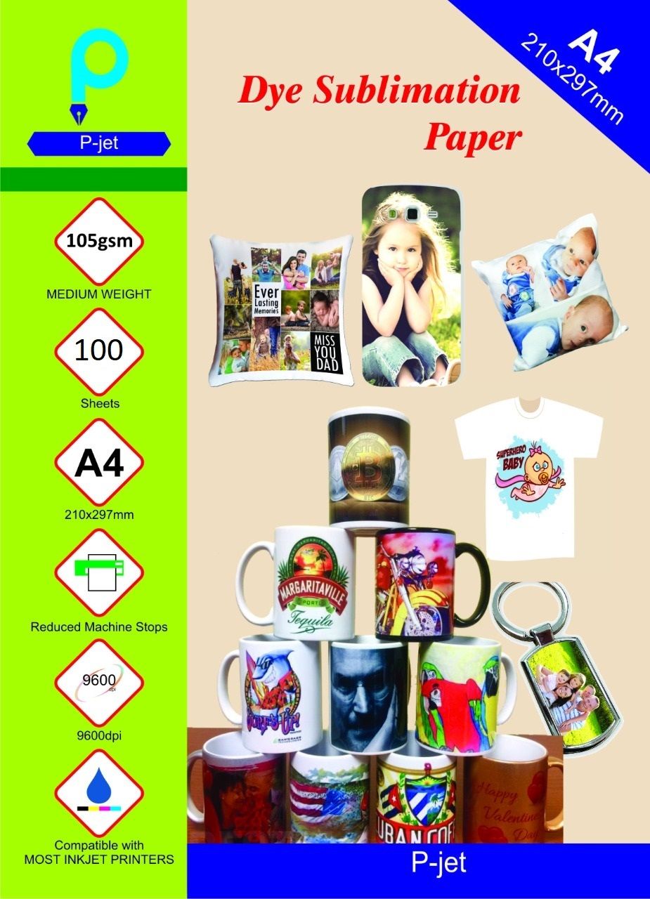 Die Sublimation Paper Unruled A4 105 gsm Sublimation Mug Printing Paper