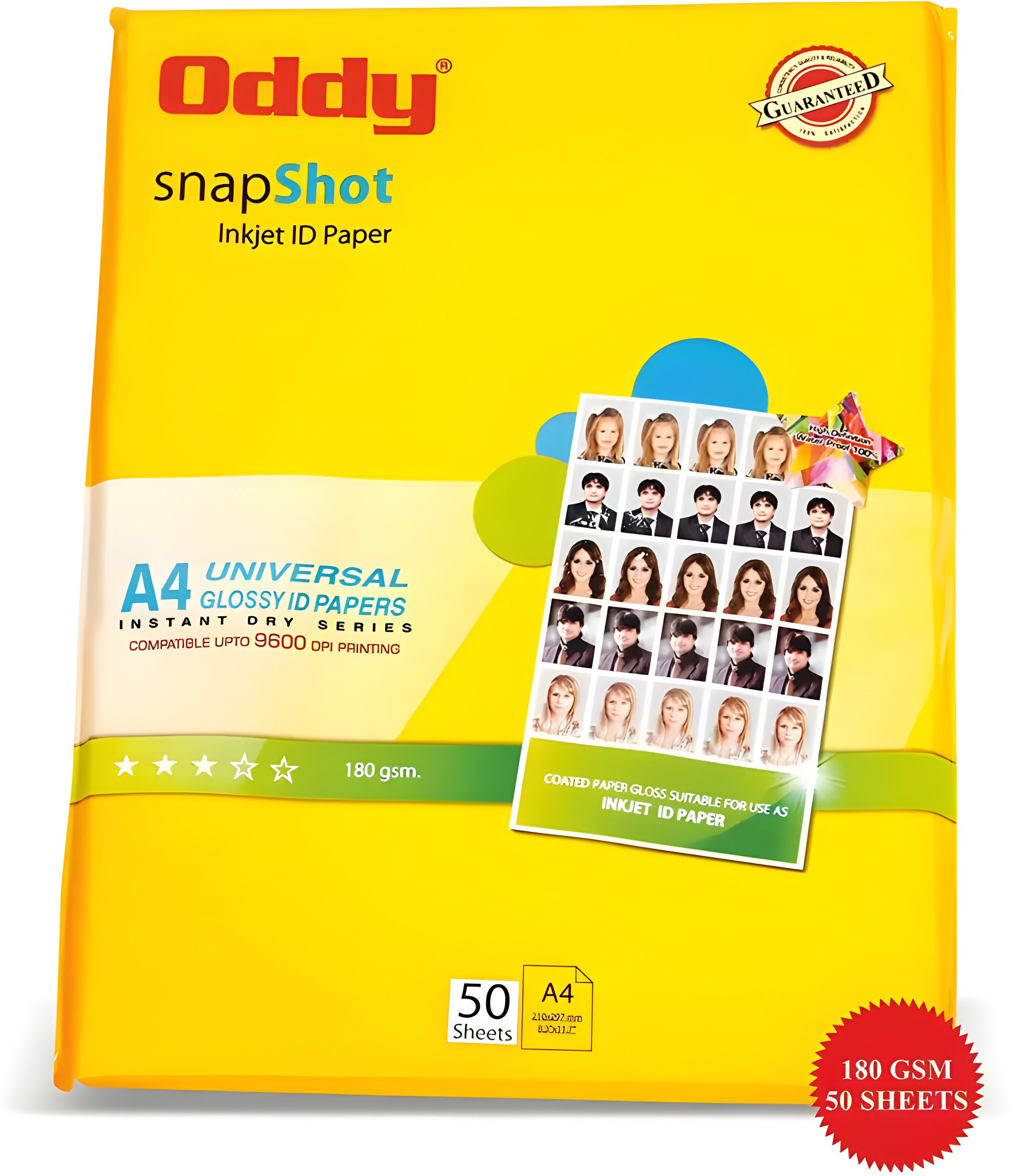Glossy Unruled A4 180 gsm Photo Paper