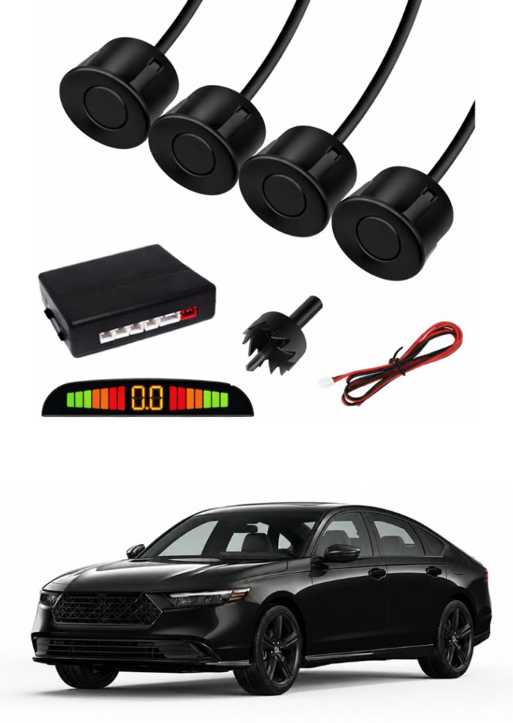 drivexpert Black Car Parking Sensor L128 Car Black Parking Reverse Sensors For Honda Accord Parking Sensor-picture-17