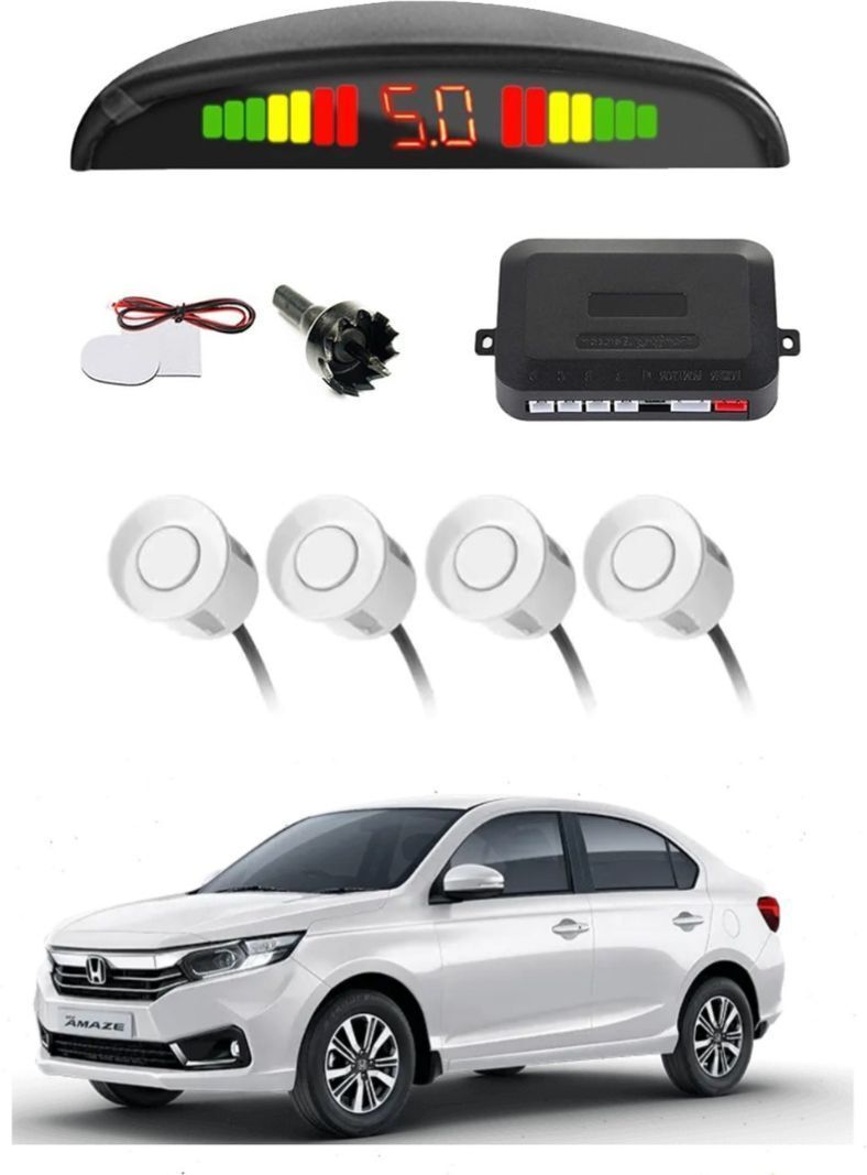 Car Parking Sensor White D72 Car Safety System White Color Parking Sensor Parking Sensor-image-41
