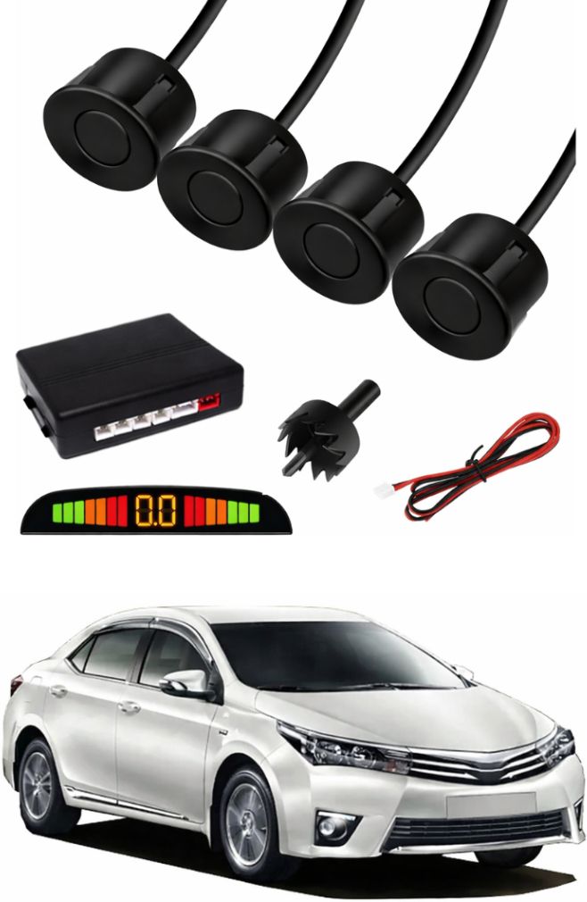drivexpert Black Car Parking Sensor L107 Car Black Parking Reverse Sensors For Toyota corolla-altis Parking Sensor-picture-37