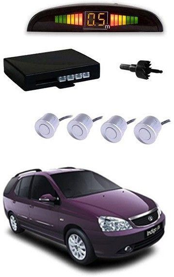 zplus 4 White Parking Sensors With LED Display Which Increased Safety of Passengers/Car One Alarm Kit-1195 Parking Sensor-picture-21