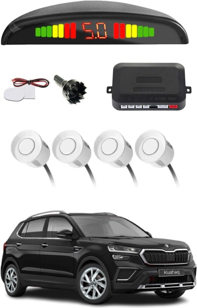 Car Parking Sensor White G67 Car Safety System White Color Parking Sensor Parking Sensor-image-14