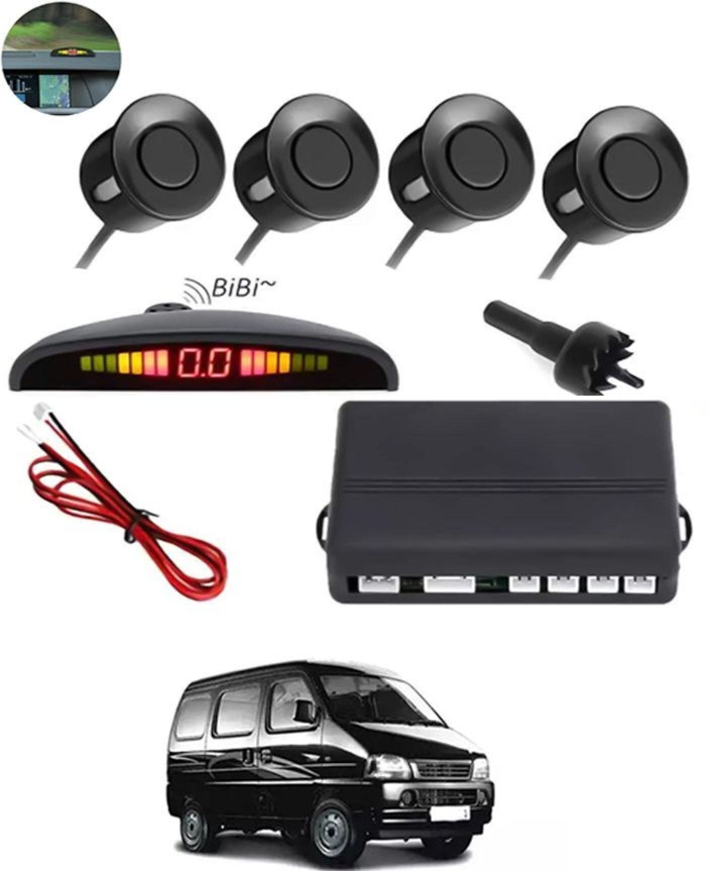 Universal 4 Black Reverse Parking Sensor-AF25N716 Universal 4 Black Reverse Parking Sensor-AF25N716 Parking Sensor-image-15