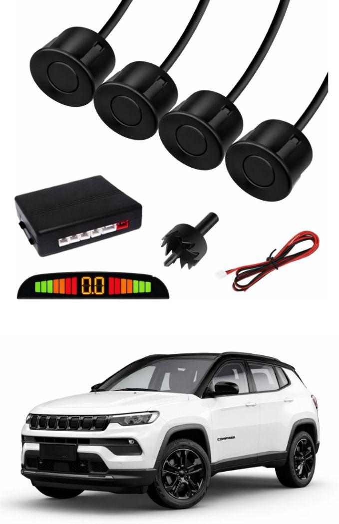 Black Car Parking Sensor J61 Car Black Parking Reverse Sensors For Jeep Compass Parking Sensor-image-15