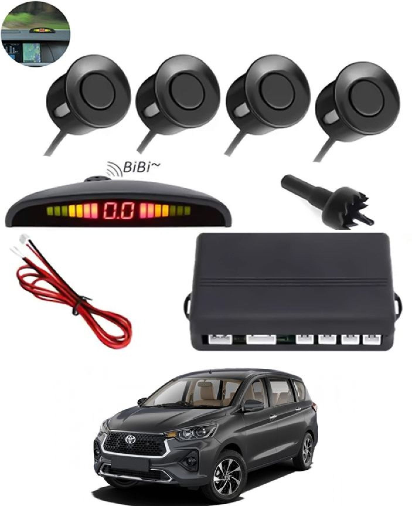 Universal 4 Black Reverse Parking Sensor-AF25N947 Universal 4 Black Reverse Parking Sensor-AF25N947 Parking Sensor-image-45