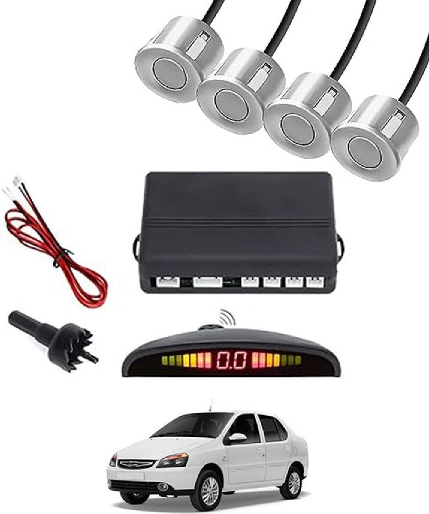 Universal 4 Silver Reverse Parking Sensor-AF25A158 P_Universal 4 Silver Reverse Parking Sensor-AF25A158 Parking Sensor-image-14