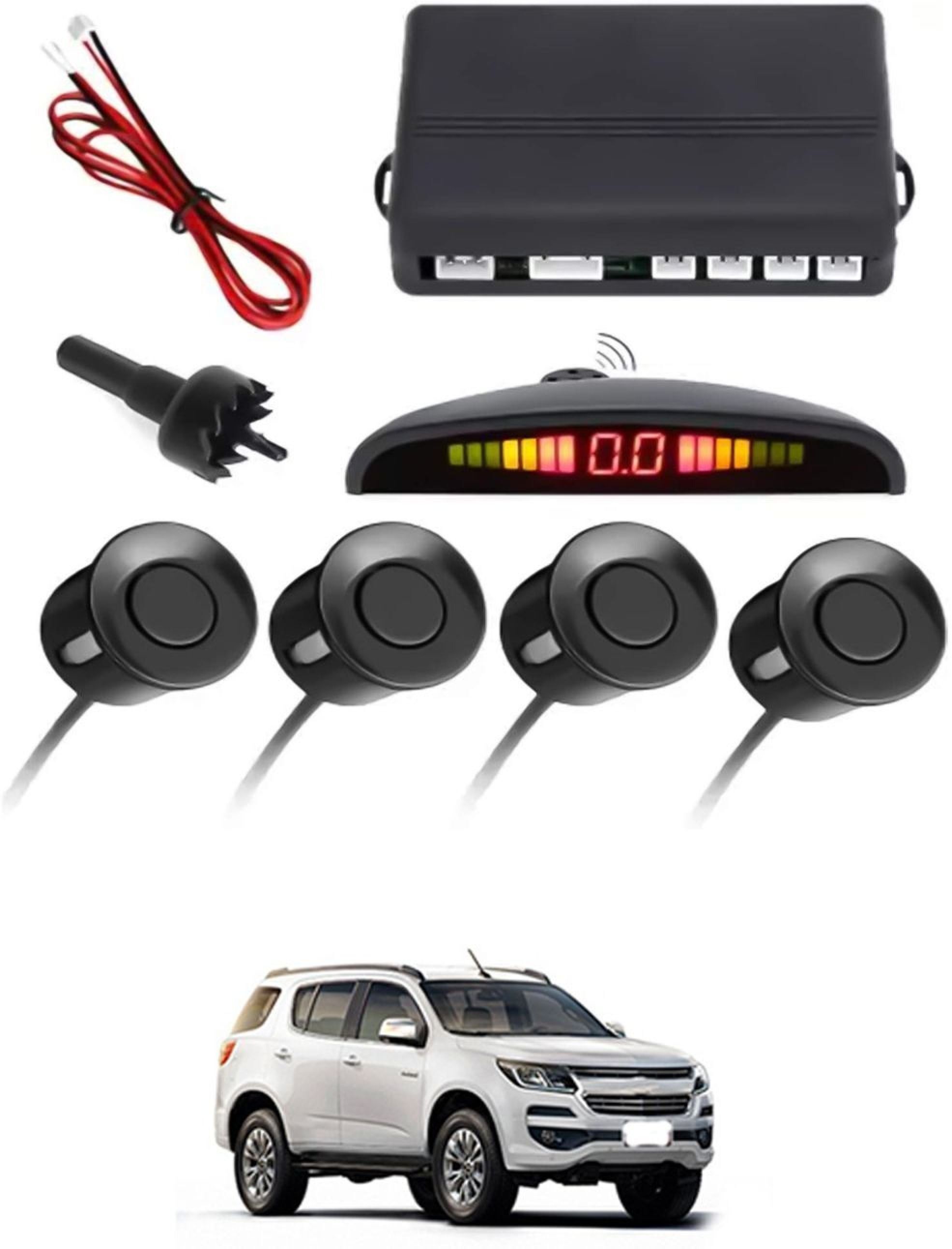 aarsh stores NW_Universal 4 Black Reverse Parking Sensor-AF25A626 NW_Universal 4 Black Reverse Parking Sensor-AF25A626 Parking Sensor-picture-20