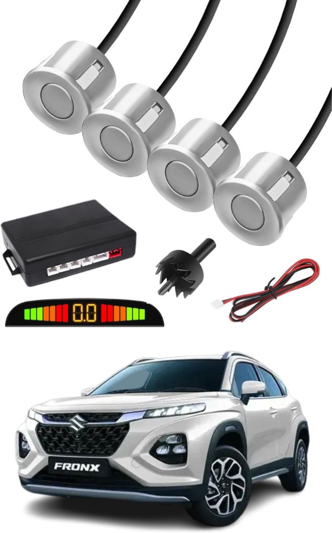 Car Parking Sensor Silver E9 Car Safety System Silver Color Parking Sensor Parking Sensor-image-6