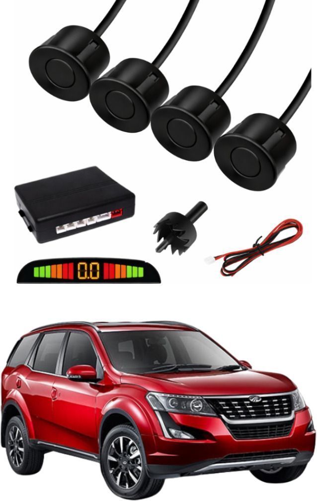 Black Car Parking Sensor E163 Car Black Parking Reverse Sensors For Mahindra XUV500 Set of 4 Pcs Parking Sensor-image-19