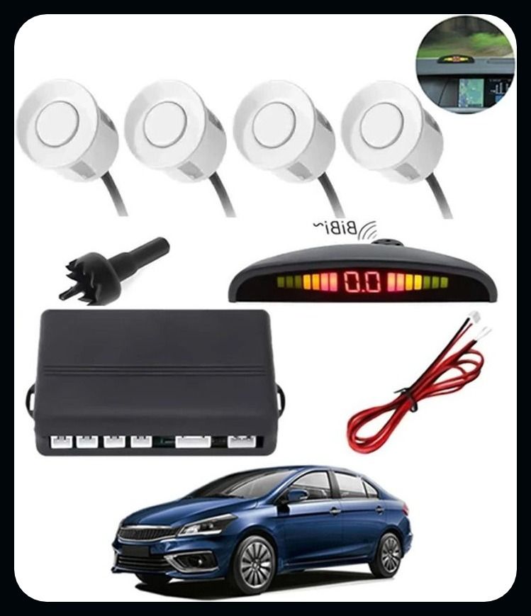 arsh stores NS- 4 White Reverse Parking Sensor-AP25N374 NS- 4 White Reverse Parking Sensor-AP25N374 Parking Sensor-picture-18