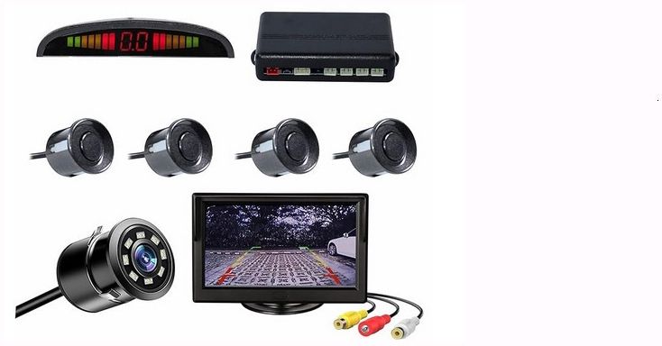 proedition Car Reverse Parking Sensor System Rear with Camera & 4.3 Inch TFT Monitor X55 Car Reverse Parking Sensor Camera with 4.3 Inch TFT Monitor Kit X55 Parking Sensor-picture-28