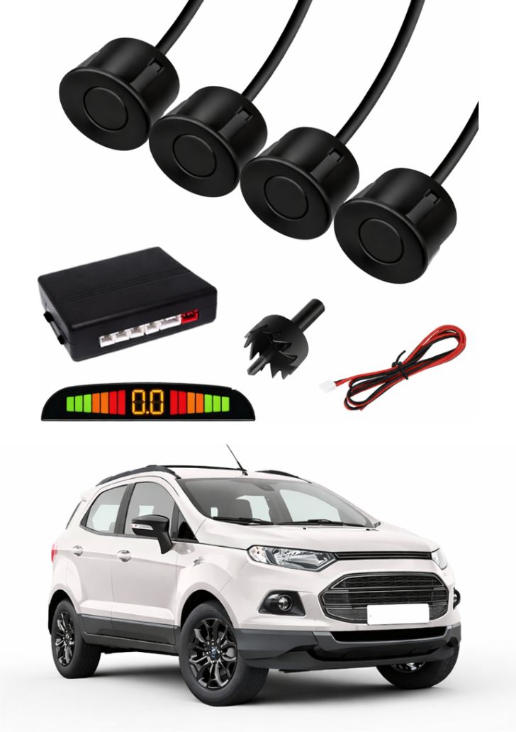 drivexpert Latest Black Car Parking Sensor K57 Car Black Parking Reverse Sensors Set of 4 Parking Sensor-picture-47