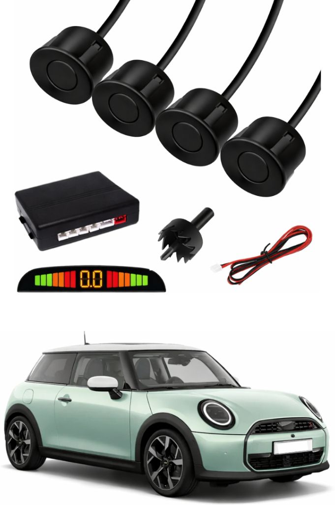 drivexpert Latest Black Car Parking Sensor K47 Car Black Parking Reverse Sensors Set of 4 Parking Sensor-picture-30