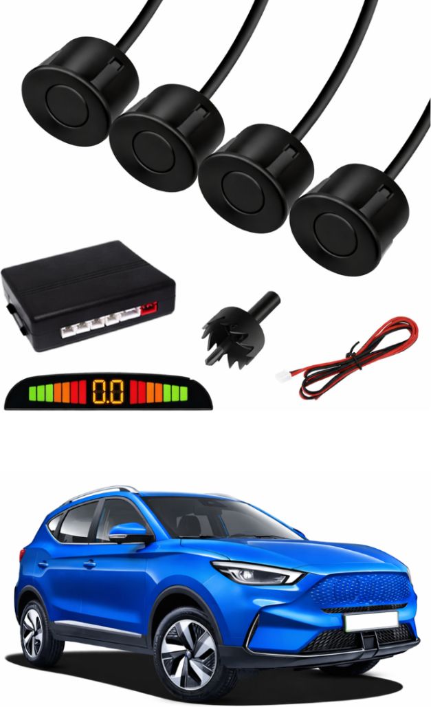 Black Car Parking Sensor F148 Car Black Parking Reverse Sensors For MG ZS EV Set of 4 Pcs Parking Sensor-image-12
