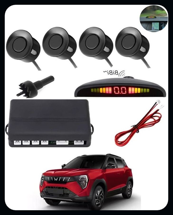 aarsh tradings AP- 4 Black Reverse Parking SeAPor-AP25B252 NS- 4 Black Reverse Parking Sensor-AP25B252 Parking Sensor-picture-21