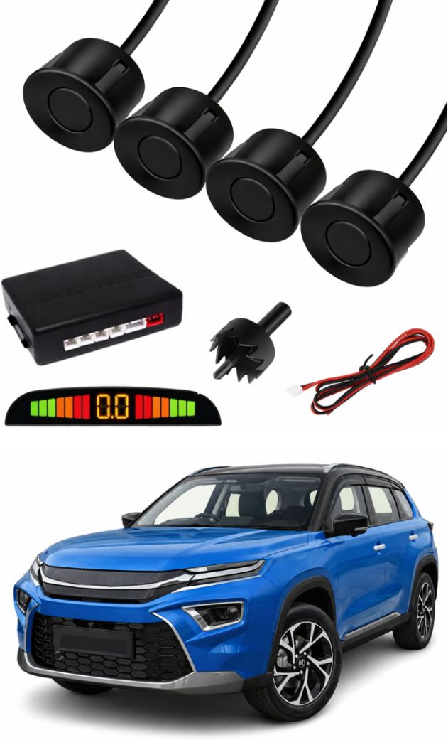 drivexpert Black Car Parking Sensor K87 Car Black Parking Reverse Sensors For Toyota Urban Cruiser Hyryder Parking Sensor-picture-47