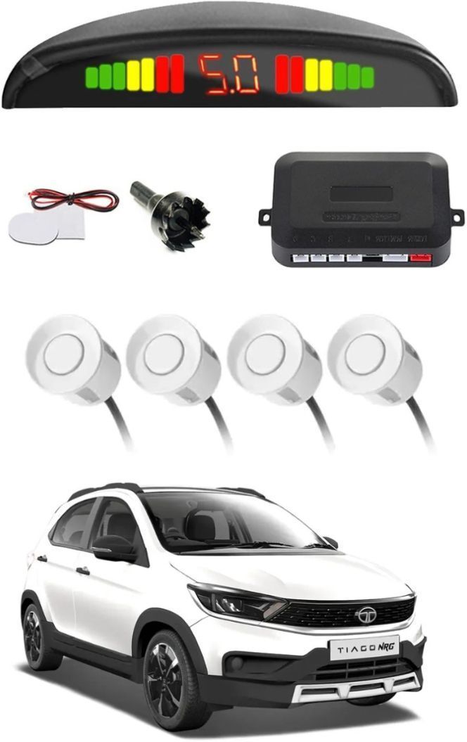 tstore Parking Sensor Car White B134 Car Safety System White Color Parking Sensor Parking Sensor-picture-28