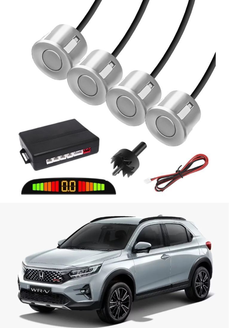 Car Parking Sensor Silver D159 Car Safety System Silver Color Parking Sensor Parking Sensor-image-3