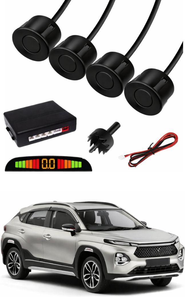 Black Car Parking Sensor J73 Car Black Parking Reverse Sensors For Toyota Urban Cruiser Taisor Parking Sensor-image-14