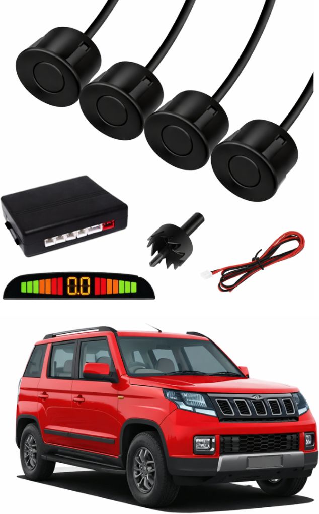 drivexpert Latest Black Car Parking Sensor K147 Car Black Parking Reverse Sensors Set of 4 Parking Sensor-picture-46