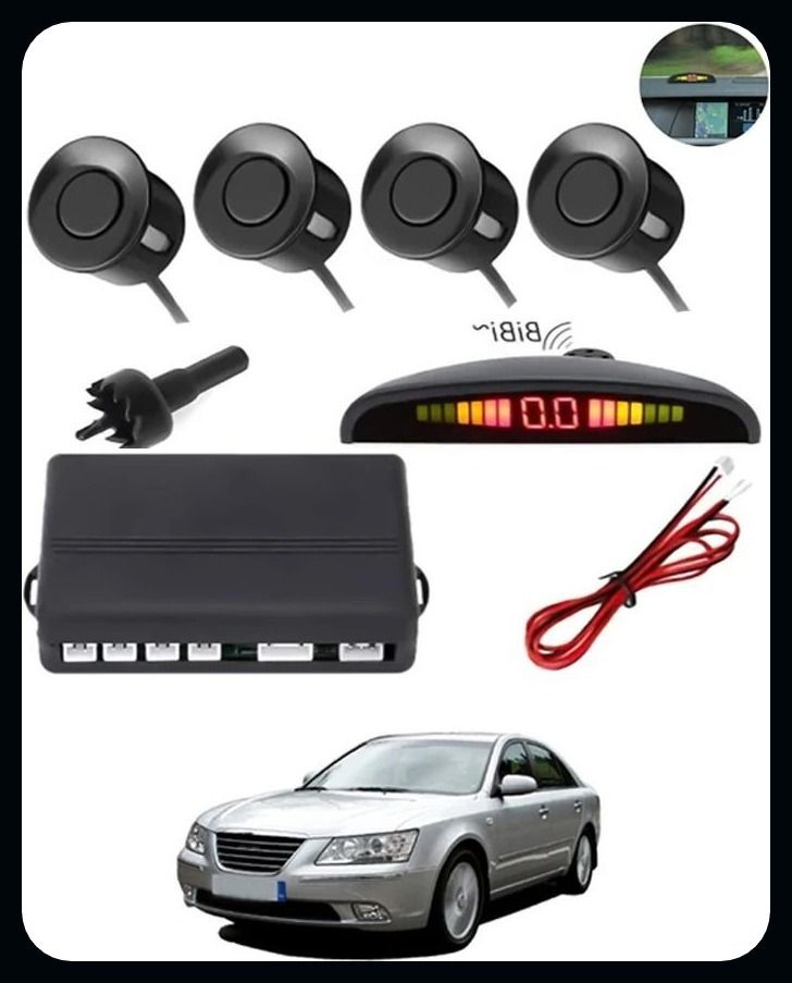 arsh store S- 4 Black Reverse Parking Sensor-AP25B405 S- 4 Black Reverse Parking Sensor-AP25B405 Parking Sensor-picture-19