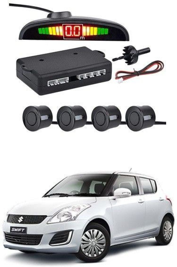aarsh creation Universal 4 Black Reverse Parking Sensor-AF25A188 P_Universal 4 Black Reverse Parking Sensor-AF25A188 Parking Sensor-picture-30
