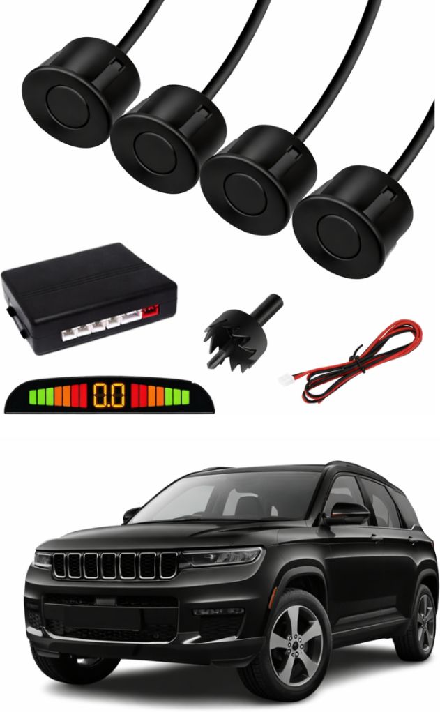 drivexpert Latest Black Car Parking Sensor K16 Car Black Parking Reverse Sensors Set of 4 Parking Sensor-picture-43