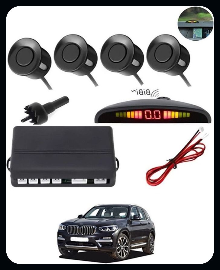 aarsh trading AK- 4 Black Reverse Parking SeAPor-AP25B60 S- 4 Black Reverse Parking Sensor-AP25B60 Parking Sensor-picture-21