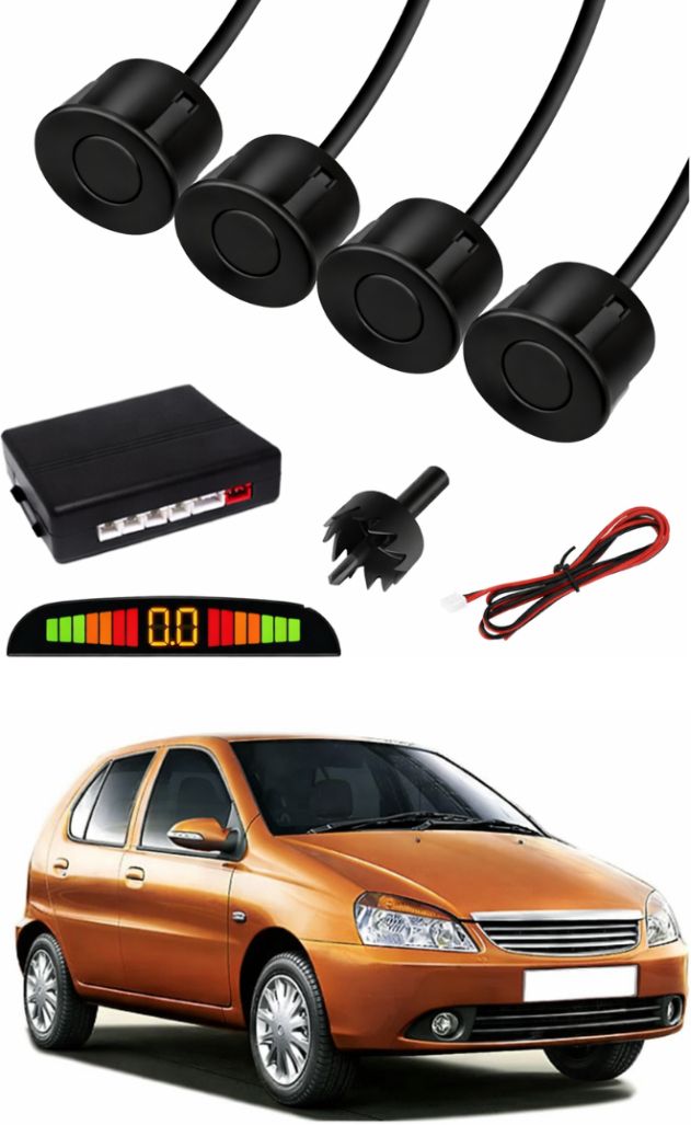 drivexpert Black Car Parking Sensor J141 Car Black Parking Reverse Sensors For Tata Motors Indica Parking Sensor-picture-35