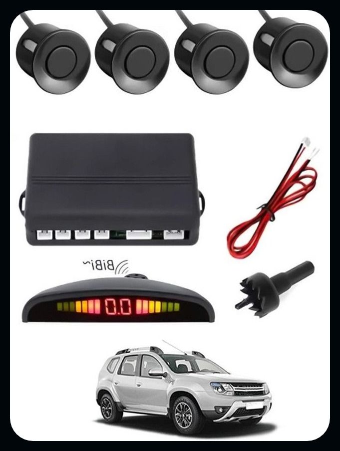 aarsh tradings AP- 4 Black Reverse Parking SeAPor-AP25A137 NS- 4 Black Reverse Parking Sensor-AP25A137 Parking Sensor-picture-17