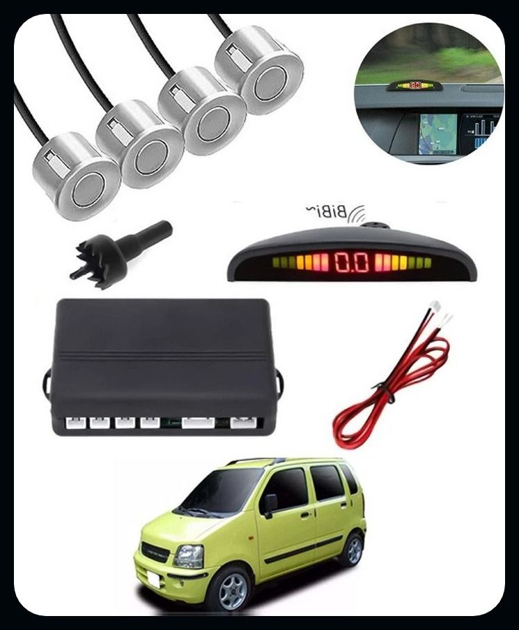 arsh stores NS- 4 Silver Reverse Parking Sensor-AP25A618 NS- 4 Silver Reverse Parking Sensor-AP25A618 Parking Sensor-picture-13