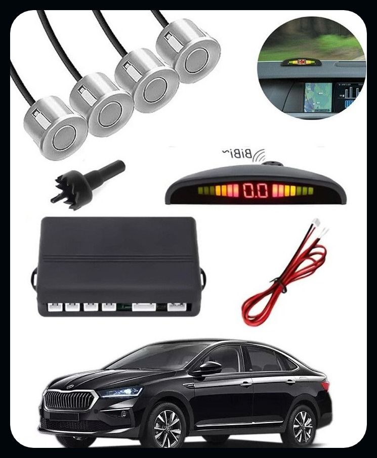 arsh store S- 4 Silver Reverse Parking Sensor-AP25A100 S- 4 Silver Reverse Parking Sensor-AP25A100 Parking Sensor-picture-13