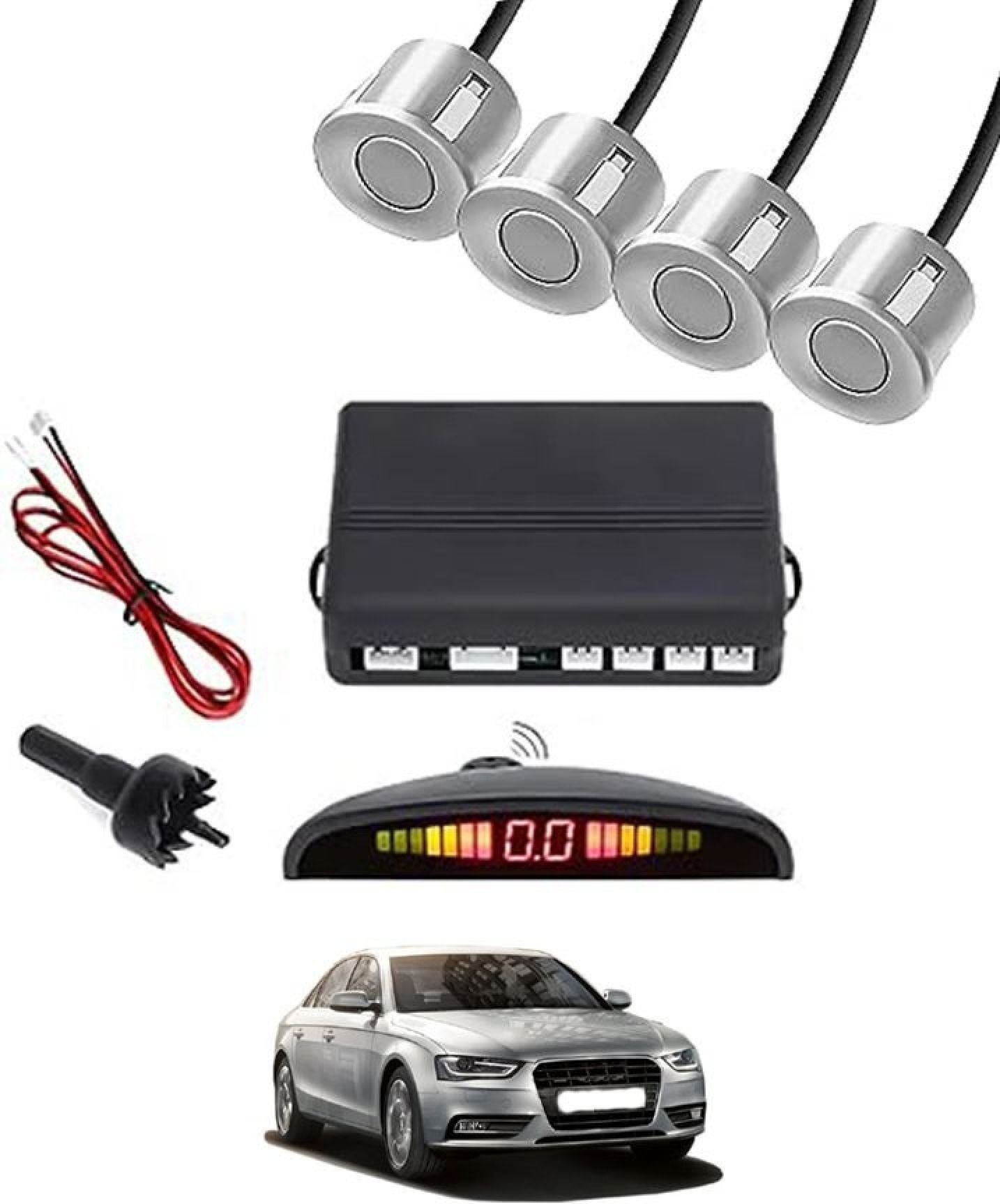 aarsh creation Universal 4 Silver Reverse Parking Sensor-AF25A231 P_Universal 4 Silver Reverse Parking Sensor-AF25A231 Parking Sensor-picture-20