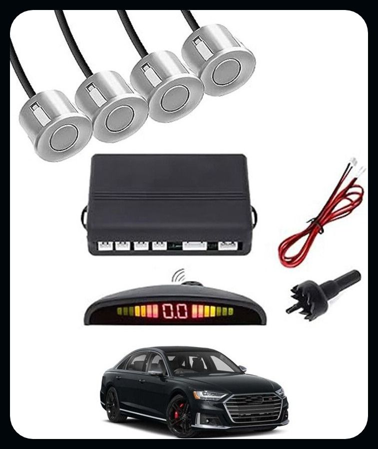 S- 4 Silver Reverse Parking Sensor-AP25A398 S- 4 Silver Reverse Parking Sensor-AP25A398 Parking Sensor-image-33