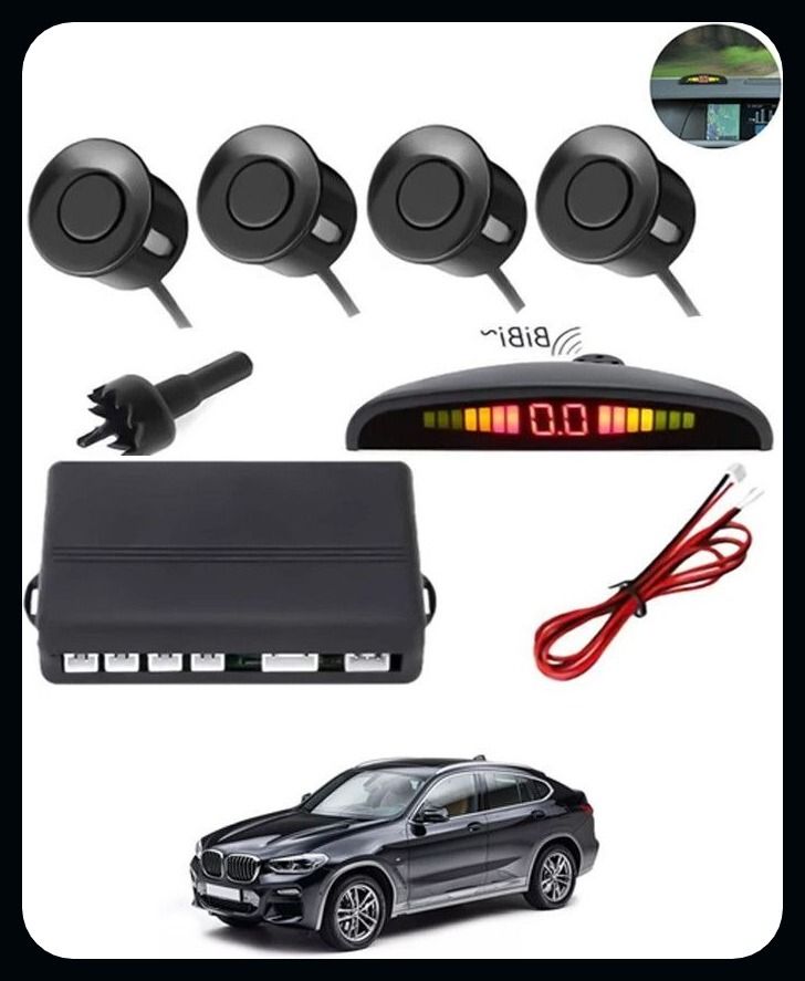 arsh stores NS- 4 Black Reverse Parking Sensor-AP25A276 NS- 4 Black Reverse Parking Sensor-AP25A276 Parking Sensor-picture-29