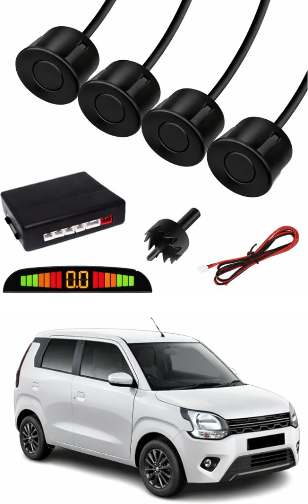 drivexpert Latest Black Car Parking Sensor L59 Car Black Parking Reverse Sensors Set of 4 Parking Sensor-picture-21
