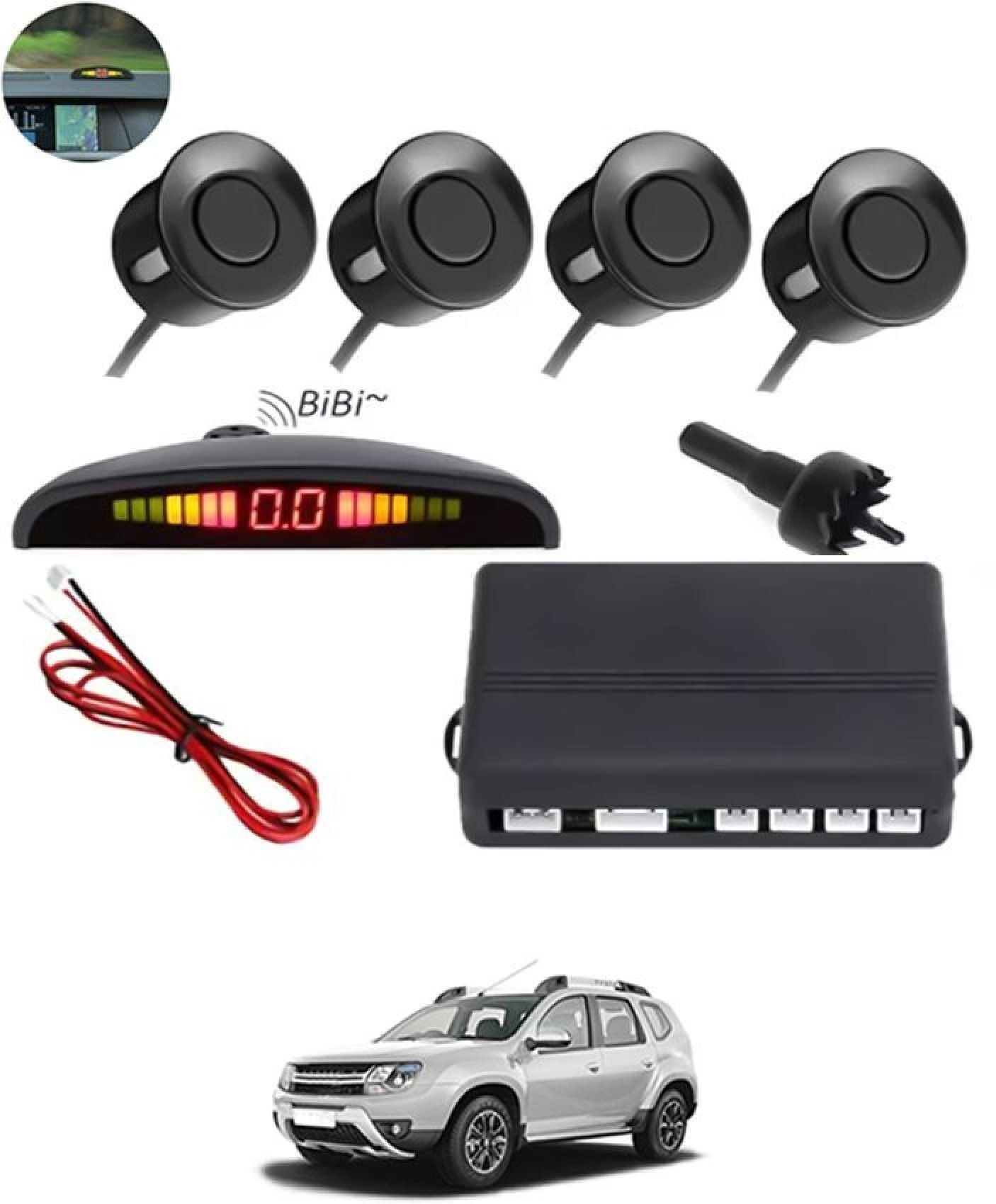 aarsh stores NW_Universal 4 Black Reverse Parking Sensor-AF25A373 NW_Universal 4 Black Reverse Parking Sensor-AF25A373 Parking Sensor-picture-13