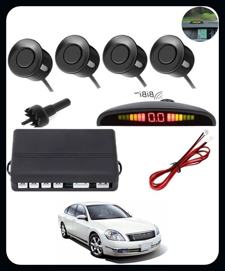 arsh stores NS- 4 Black Reverse Parking Sensor-AP25A536 NS- 4 Black Reverse Parking Sensor-AP25A536 Parking Sensor-picture-24