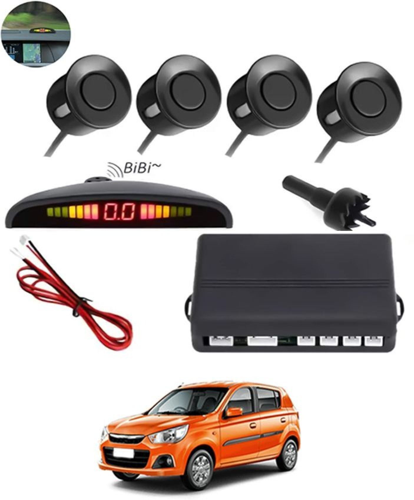aarsh biker New-P_Universal 4 Black Reverse Parking Sensor-AF25B42 New-P_Universal 4 Black Reverse Parking Sensor-AF25B42 Parking Sensor-picture-23