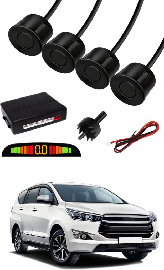 drivexpert Latest Black Car Parking Sensor K121 Car Black Parking Reverse Sensors Set of 4 Parking Sensor-picture-29